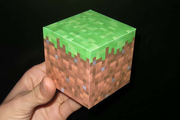Minecraft Gift Cube