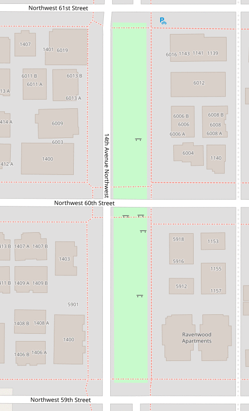mapping of Gemenskap Park, Seattle, WA, USA in OpenStreetMap